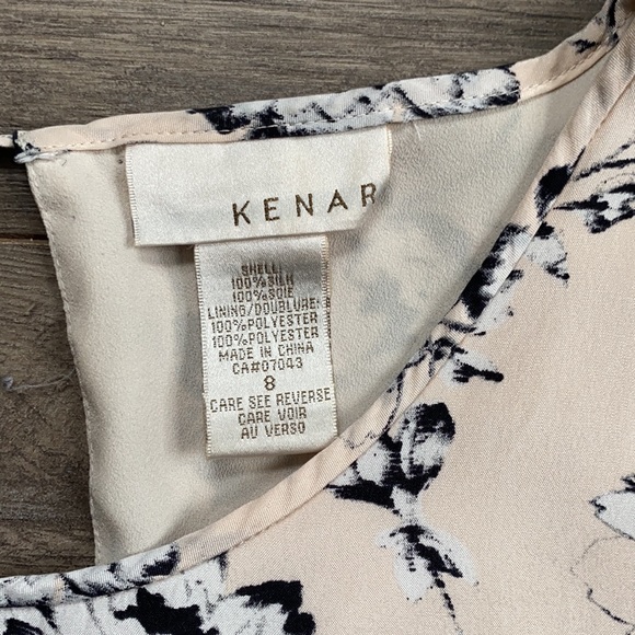 Kenar - Pale Pink Floral Dress (Size 8) - Picture 3 of 5